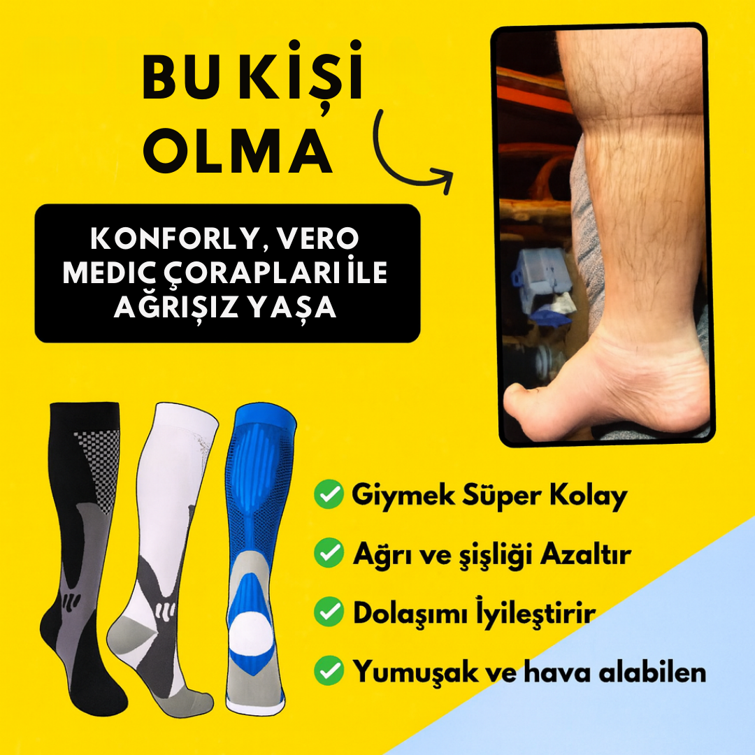 Vero Medic Kompresyon Çorapları