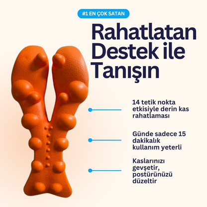 Boyun Ağrısı, Fıtık ve Trapez Gerginliğini Giderin - Türkiye'de Tek Orijinal Rahatlatan Destek